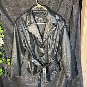Wilson Leather Jacket Women’s Size Medium